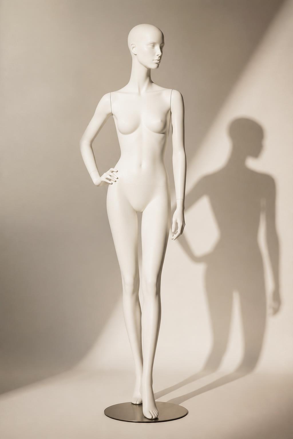 Maniquí de polietileno premium